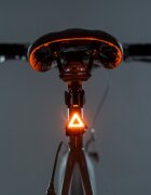 Brightz Lumina de siguranta Stop led RBG spate bicicleta cu 5 efecte luminoase Taillight