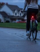 Brightz Lumina de siguranta Stop led RBG spate bicicleta cu 5 efecte luminoase Taillight