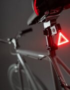 Brightz Lumina de siguranta Stop led RBG spate bicicleta cu 5 efecte luminoase Taillight