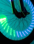 Brightz Lumina led cu efecte animate pentru spite bicicleta Shape