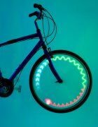 Brightz Lumina led cu efecte animate pentru spite bicicleta Shape