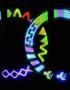 Brightz Lumina led cu efecte animate pentru spite bicicleta Shape