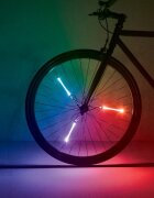Brightz Lumini tubulare led pentru roti bicicleta Spin multicolor