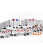 BRUDER Accesorii balustrade semne rutiere si stalpi