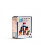 BS Toys Fotbal cu conserve joc de tras la tinta