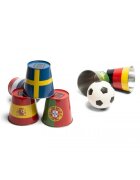BS Toys Fotbal cu conserve joc de tras la tinta