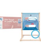BS Toys Joc 2 in 1 pentru copii Aruncarea discului si scara