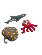 BS Toys Set pentru scufundari rechin caracatita si pisica de mare