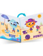 BToys Carte educativa de baie Culorile Land of B