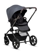 Buba Carucior pentru copii Kanatitza Ebony 2 in 1 cu suspensii scaun reversibil rucsac suport pahar plasa insecte si husa ploaie