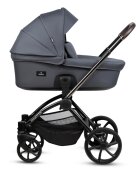 Buba Carucior pentru copii Kanatitza Ebony 2 in 1 cu suspensii scaun reversibil rucsac suport pahar plasa insecte si husa ploaie