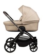 Buba Carucior pentru copii Kanatitza Nougat 2 in 1 cu suspensii scaun reversibil rucsac suport pahar plasa insecte si husa ploaie