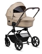 Buba Carucior pentru copii Kanatitza Nougat 2 in 1 cu suspensii scaun reversibil rucsac suport pahar plasa insecte si husa ploaie