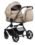 Buba Carucior pentru copii Kanatitza Nougat 2 in 1 cu suspensii scaun reversibil rucsac suport pahar plasa insecte si husa ploaie