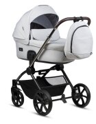 Buba Carucior pentru copii Kanatitza Risso 2 in 1 cu suspensii scaun reversibil rucsac suport pahar plasa insecte si husa ploaie