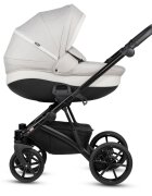 Buba Carucior pentru copii Zaza2 Cream 2 in 1 cu suspensii scaun reversibil rucsac suport pahar plasa insecte si husa ploaie