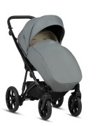 Buba Carucior pentru copii Zaza2 Mint 2 in 1 cu suspensii scaun reversibil rucsac suport pahar plasa insecte si husa ploaie