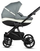 Buba Carucior pentru copii Zaza2 Mint 2 in 1 cu suspensii scaun reversibil rucsac suport pahar plasa insecte si husa ploaie