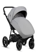 Buba Carucior pentru copii Zaza2 Warm Grey 2 in 1 cu suspensii scaun reversibil rucsac suport pahar plasa insecte si husa ploaie