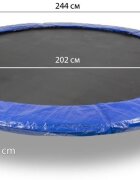 Buba Trambulina cu plasa si scara 8FT 244 cm