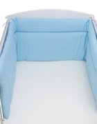 BUBABA Aparatoare laterala pentru patut 190 x 40 cm Blue