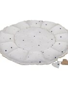 BUBABA Cosulet rotund pentru bebelusi Dots Beige