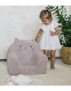 BUBABA Fotoliu din burete Cozy Kitty pink