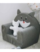 BUBABA Fotoliu din burete Dog 9 luni-5 ani grey
