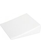 BUBABA Perna inclinata antireflux cu husa din bumbac 30x37x15-10 cm alba