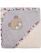 BUBABA Prosop cu capison si broderie Teddy Bear 0-3 ani