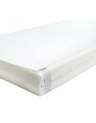 BUBABA Protectie saltea impermeabila 200x90 cm din poliuretan 0 luni+ white