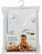 BUBABA Set 4 lavete din muselina 40x40 cm Blue Ship