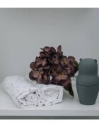 BUBABA Set 4 lavete din muselina pentru spalarea si ingrijirea bebelusului white