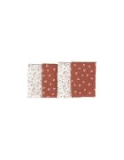 BUBABA Set 4 lavete din muselina pink 40x40 cm