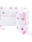 Bubaland Aparatoare interioara pentru patut 180x30 cm White Stars