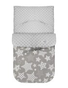 Bubaland Sac de iarna universal Minky Big Stars 85 cm