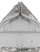 Bubaland Sac de iarna universal Minky Big Stars 85 cm