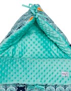 Bubaland Sac de iarna universal Minky Forest 85 cm