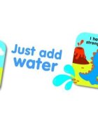 Buddy&Barney Carte si jucarie care isi schimba culoarea Dinozaur