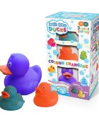Buddy&Barney Set 3 ratuste colorate pentru baie care isi schimba culoarea