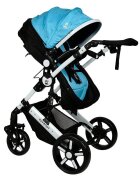 BUF BOOF Carucior 2 in 1 reversibil 0-36 luni X2 Blue