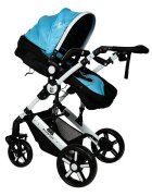 BUF BOOF Carucior 2 in 1 reversibil 0-36 luni X2 Blue