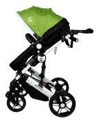 BUF BOOF Carucior 2 in 1 reversibil 0-36 luni X2 Green
