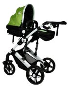 BUF BOOF Carucior 2 in 1 reversibil 0-36 luni X2 Green