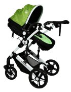 BUF BOOF Carucior 2 in 1 reversibil 0-36 luni X2 Green
