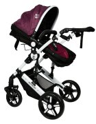 BUF BOOF Carucior 2 in 1 reversibil 0-36 luni X2 Purple
