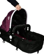 BUF BOOF Carucior 2 in 1 reversibil 0-36 luni X2 Purple