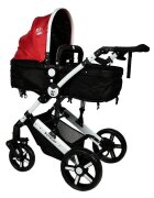 BUF BOOF Carucior 2 in 1 reversibil 0-36 luni X2 Red