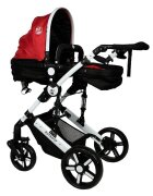 BUF BOOF Carucior 2 in 1 reversibil 0-36 luni X2 Red