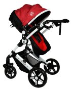 BUF BOOF Carucior 2 in 1 reversibil 0-36 luni X2 Red